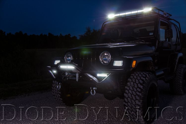 DIODE DYNAMICS | Stage Series 12" SAE/DOT White Light Bar (Pair)