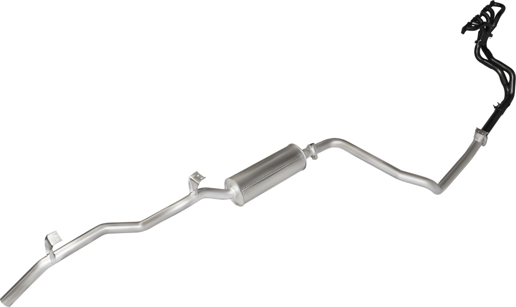 MANTA EXHAUSTS | FZJ75 & FZJ78 4.5L With Headers, Aluminised Steel System (MKTY0063)