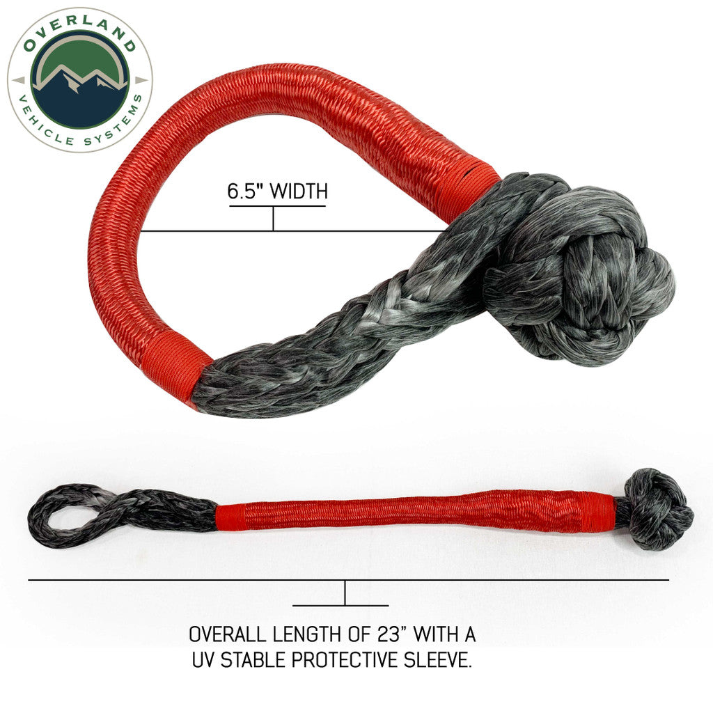 OVERLAND VEHICLE SYSTEMS | 23” 5/8” Soft Recovery Shackle With A Breaking Strength of 44,500 lbs. (19149903)