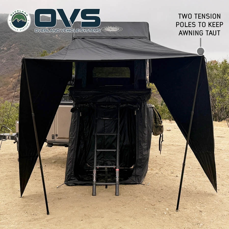 OVERLAND VEHICLE SYSTEMS | Awning Attachment For XD Sherpa Hybrid Rooftop Tent