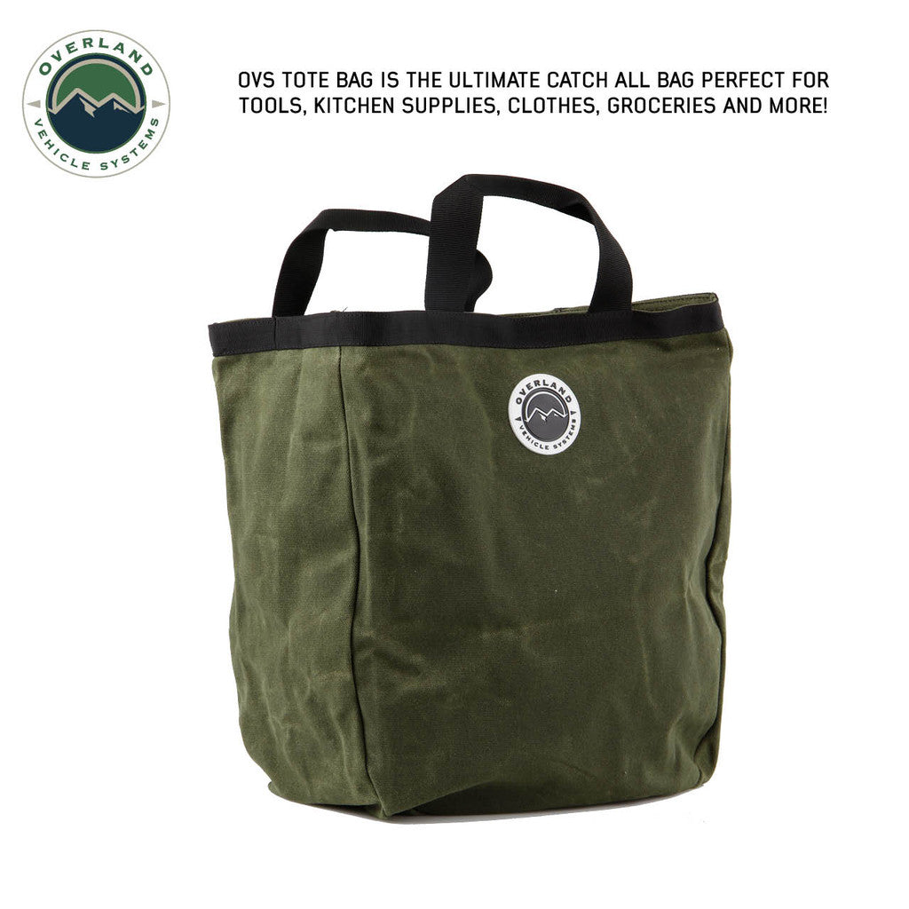 OVERLAND VEHICLE SYSTEMS | Tote Bag #16 Waxed Canvas (21159941)