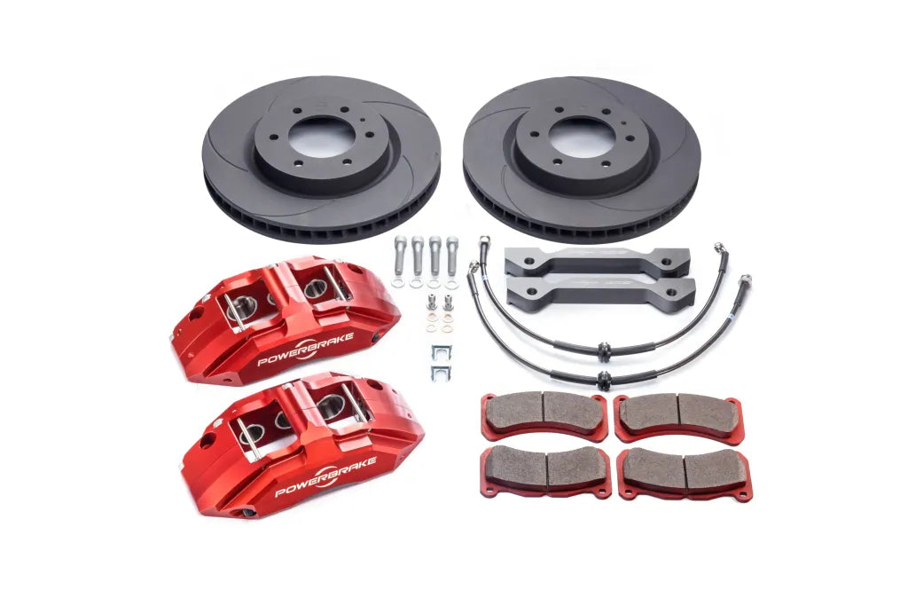 POWERBRAKE | Land Rover Defender (1990 - 2016) Front X-Line Big Brake Kits (LAN102)