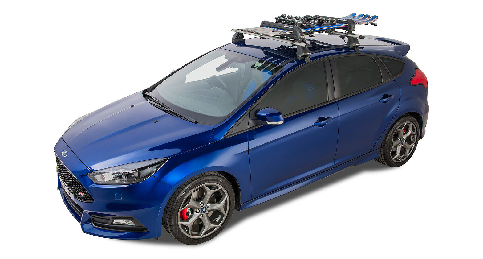 RHINO RACK | Ski and Snowboard Carrier - 4 Skis or 2 Snowboards (574)