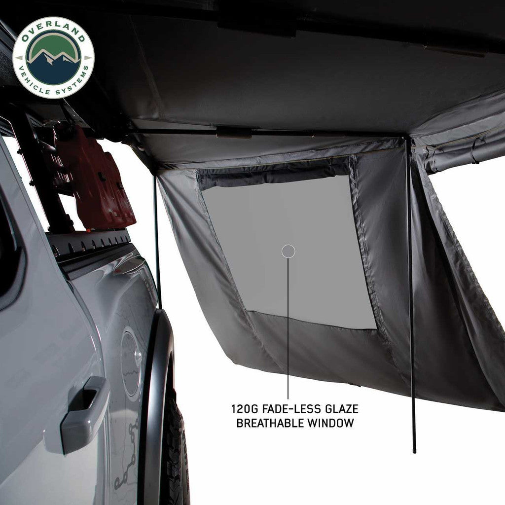 OVERLAND VEHICLE SYSTEMS | Nomadic 180 LTE Awning Wall with Windows (18159919)