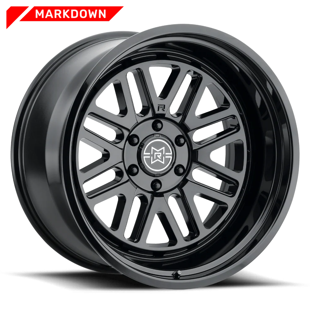 METHOD RACE WHEELS | 804 Markdown Gloss Black Single Raised Wheel (MR804210161310)