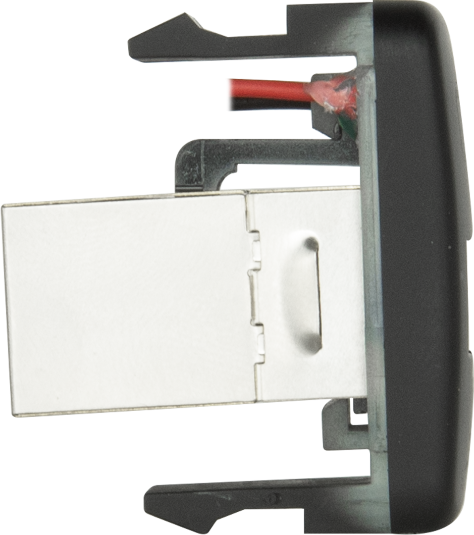 GME RADIOS | RJ45 Pass Through Adaptor Type 2 Red (XRS-RJ45R2)