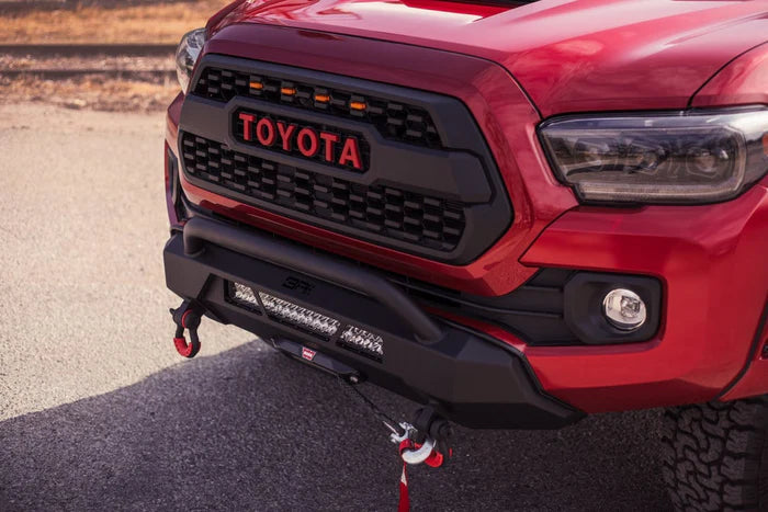 BODY ARMOR 4X4 | Tacoma 3rd Gen 2016-2023 Hiline Front Winch Bumper (TC-19339)