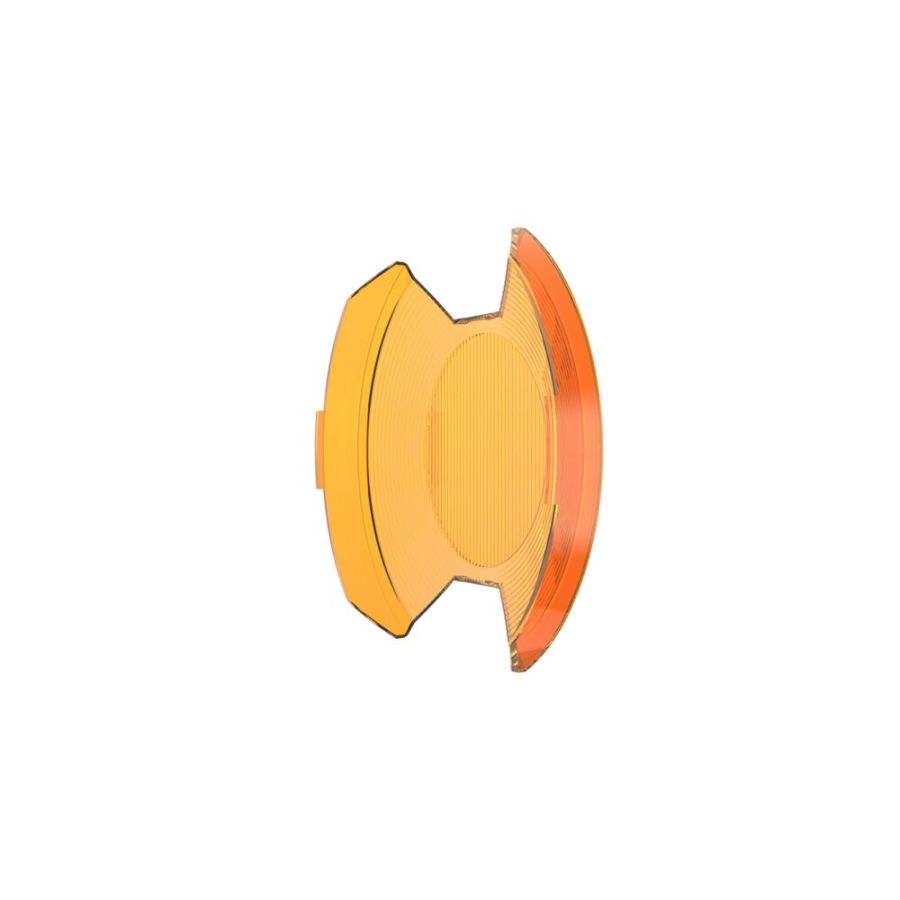 KC HILITES | SlimLite 6" Light Shield - Spread Beam - Amber (5122)