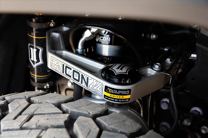 ICON VEHICLE DYNAMICS | Tacoma 4th Gen & Land Cruiser 250 Series 2024 Front Billet Upper Control Arms with Delta Joint Pro (58552DJ)