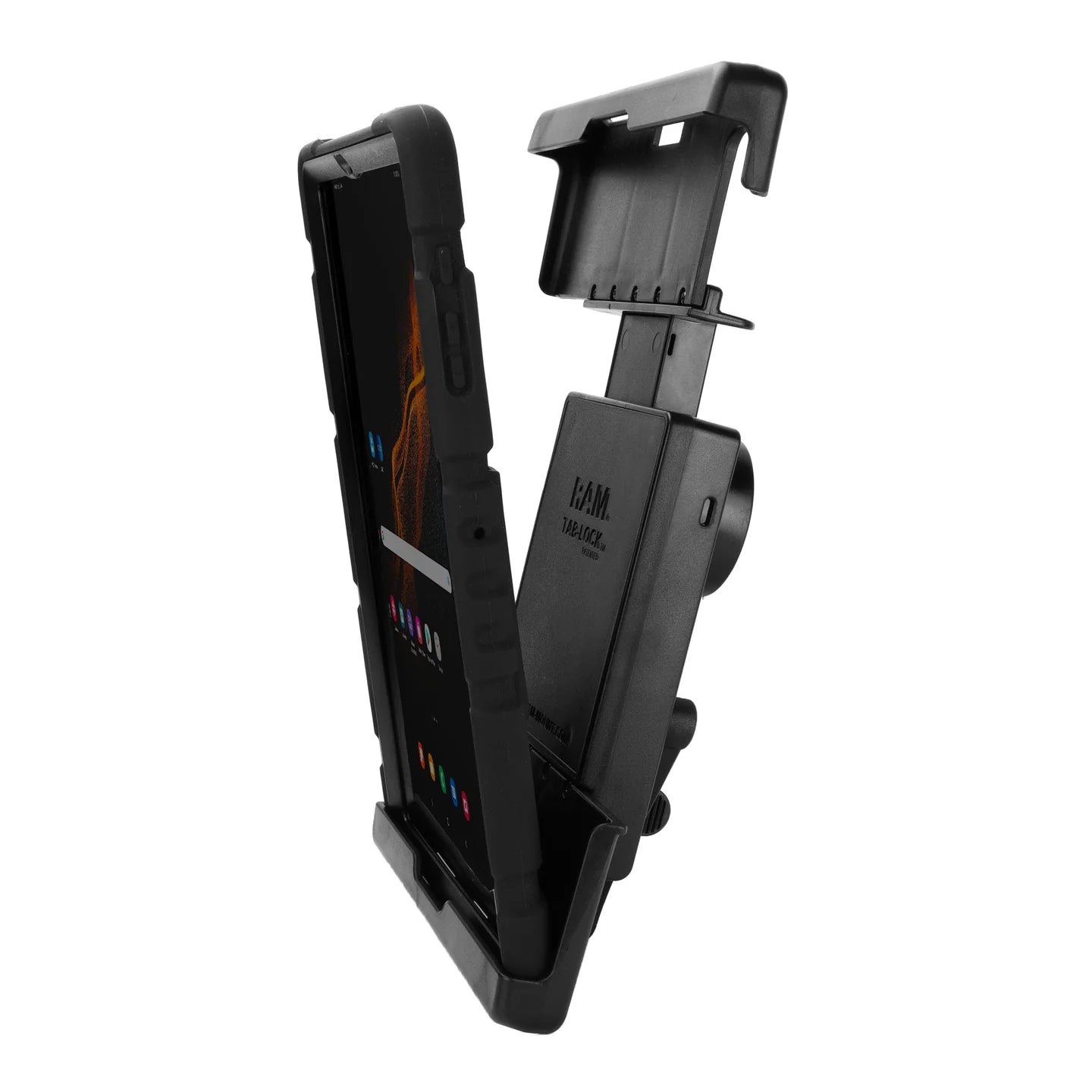 RAM MOUNTS | RAM Tab-Lock Holder for Samsung Tab S7+, S7 FE, S8+ & S9+ with Case
