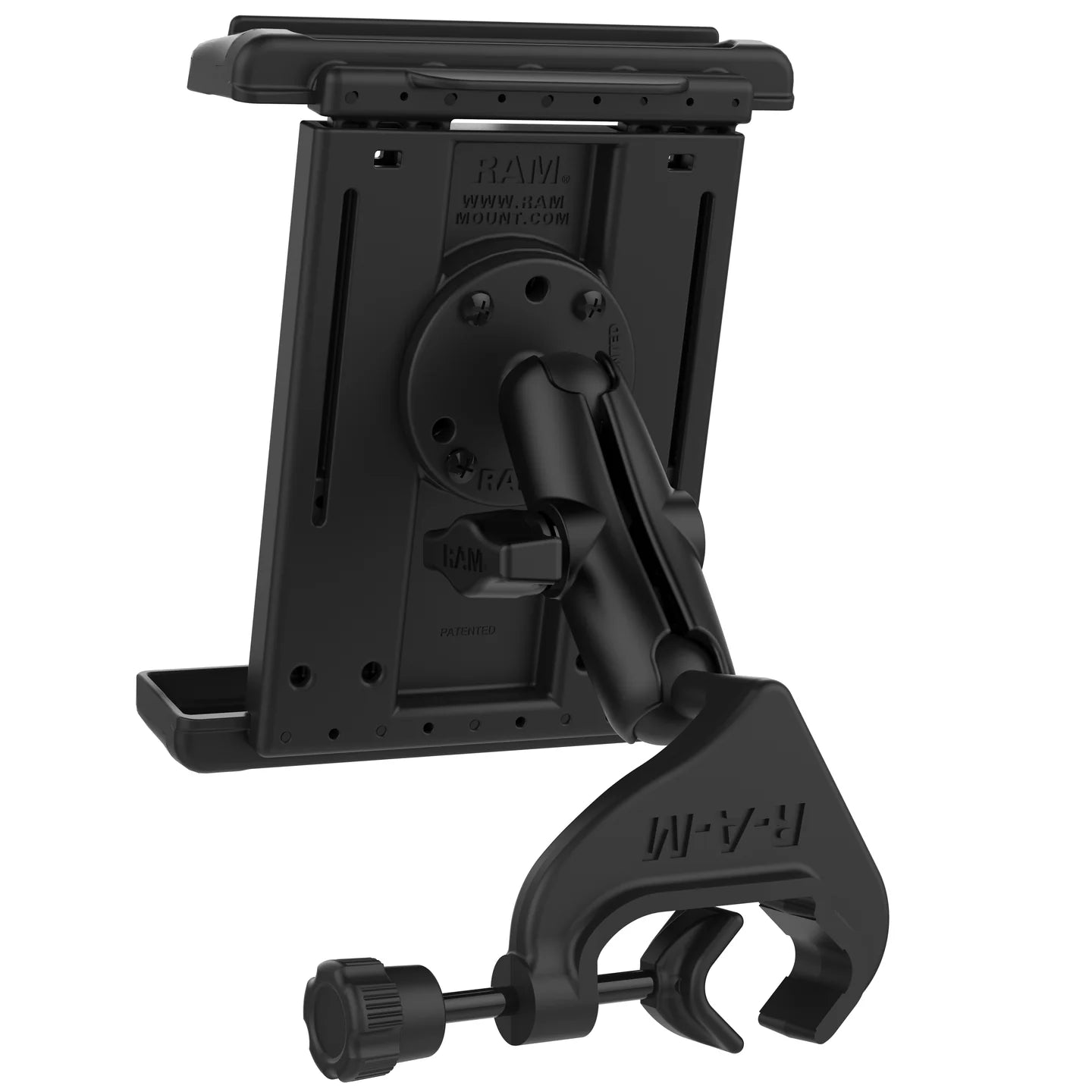 RAM MOUNTS | RAM Tab-Tite Yoke Clamp Mount for iPad mini with Heavy Duty Cases