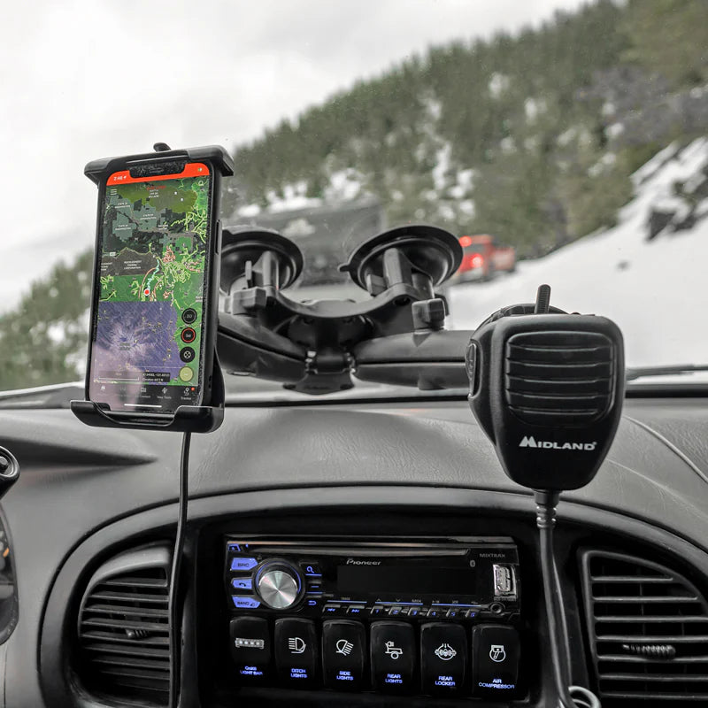 RAM MOUNTS | RAM Quick-Grip 15W Waterproof Wireless Charging Holder with Ball