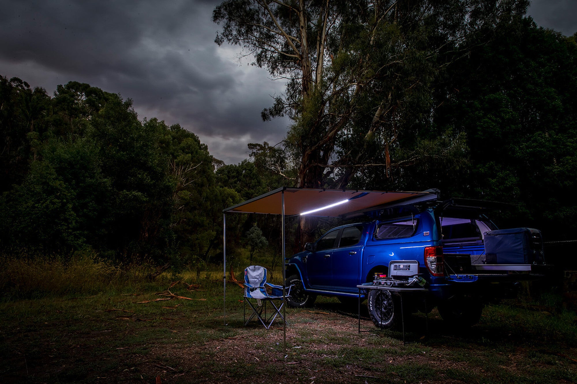 ARB 4X4 | Soft Case Awning With Light 2.0M (814409)