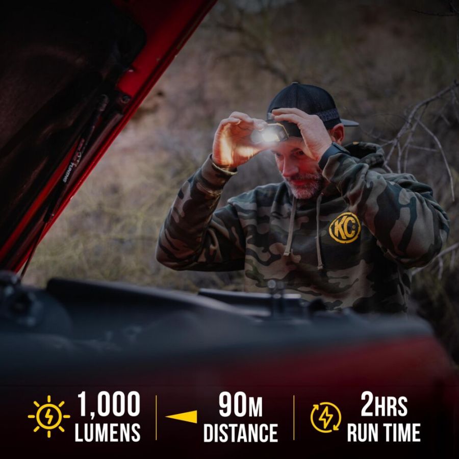 KC HILITES | FLX 1K Magnetic Headlamp (9968)