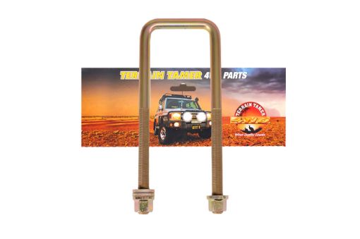 TERRAIN TAMER | Land Cruiser 70 Series BJ75 & FJ75 & HJ75 From 11/1984 & FZJ75 & HZJ75 & PZJ75 From 1/1990 U Bolt Square Top 220x70x14mm (MUB1370)
