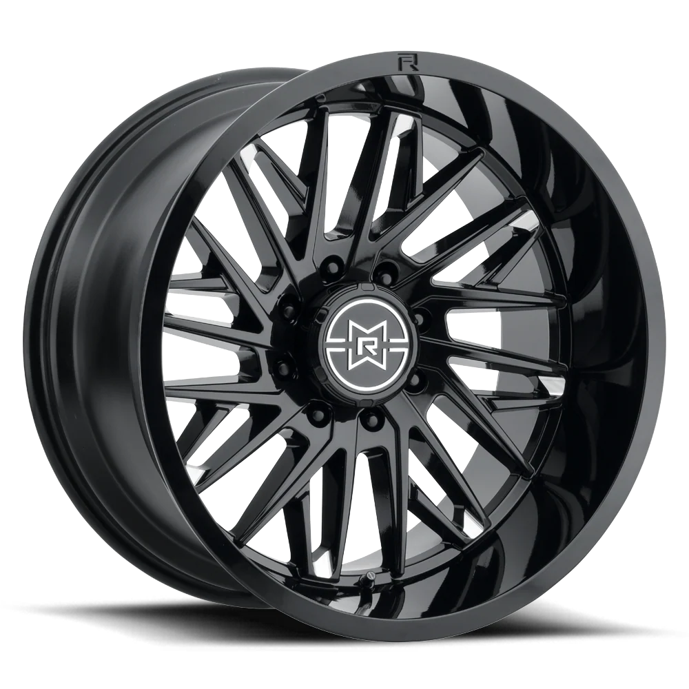METHOD RACE WHEELS | 801 Markdown Gloss Black Milled Single Raised Wheel (MR80129016512N)
