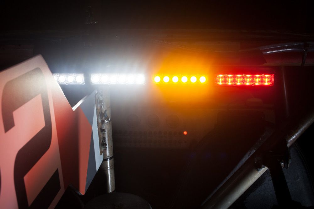 KC HILITES | 28" Chase LED Light Bar Multi-Function Rear Facing (9801)