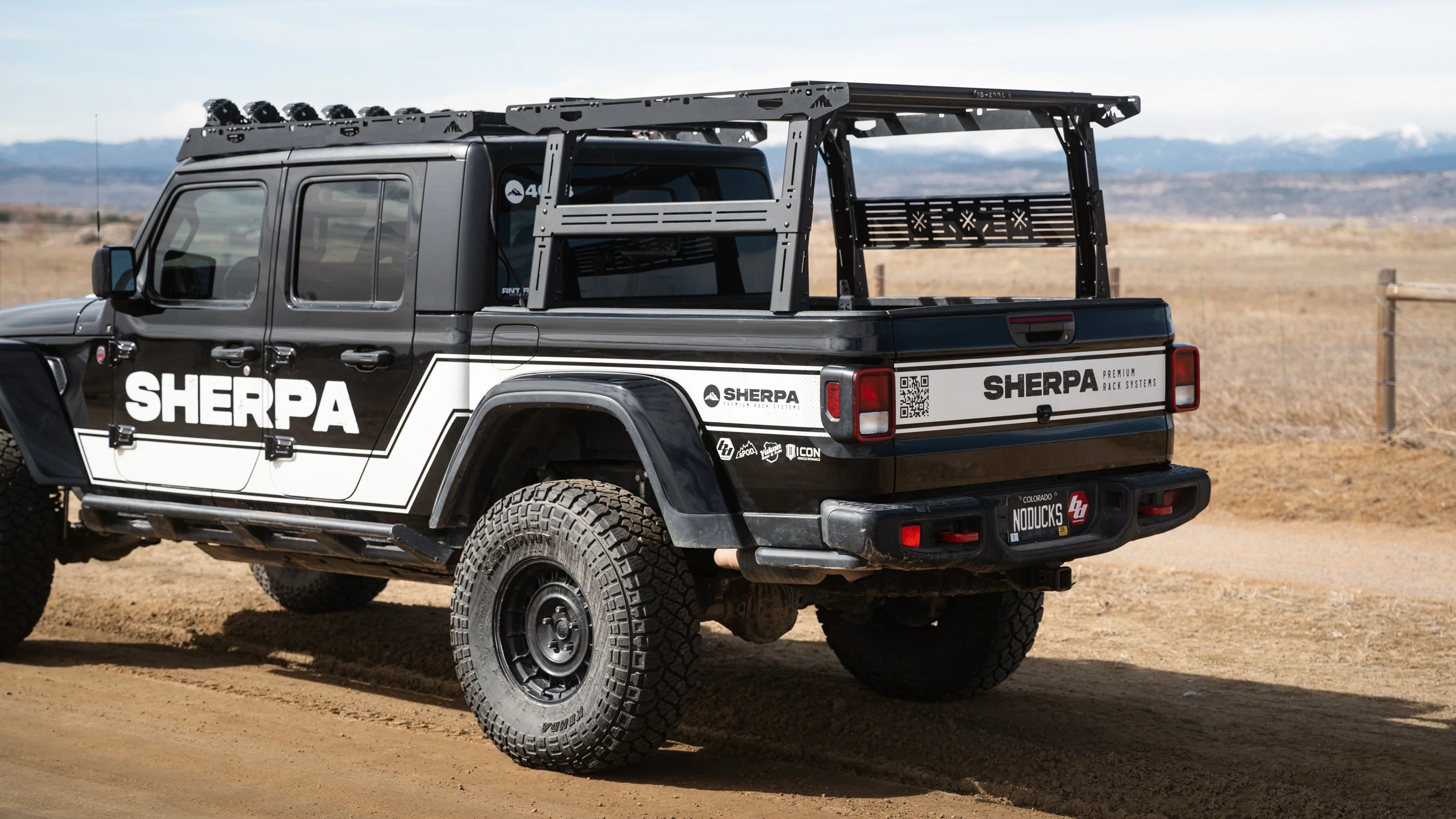 SHERPA EQUIPMENT | Jeep Gladiator (2020-2026) Rack-Height PAK System