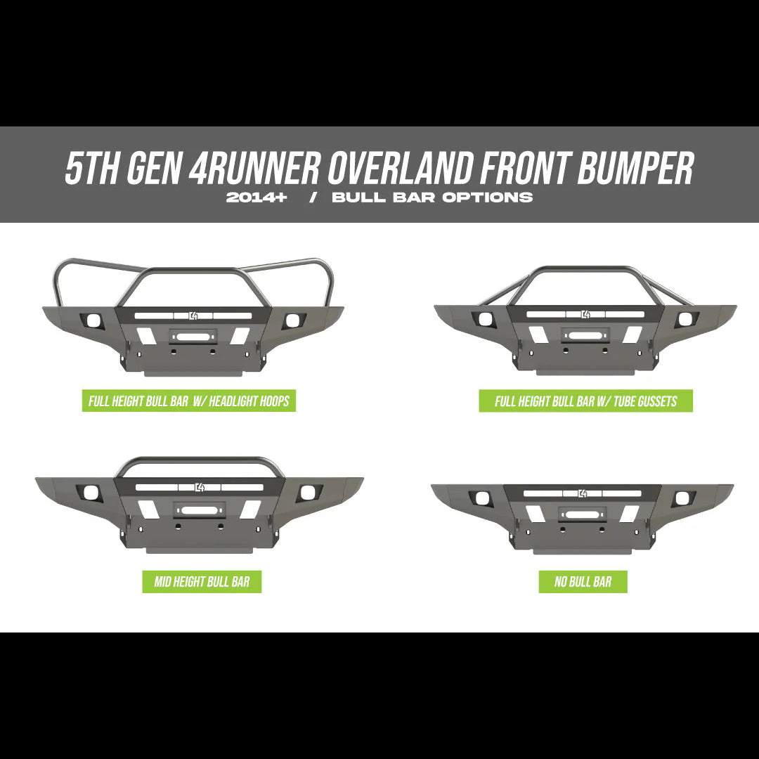 C4 FABRICATION | 4Runner 5th Gen 2014+ Overland Series Front Bumper