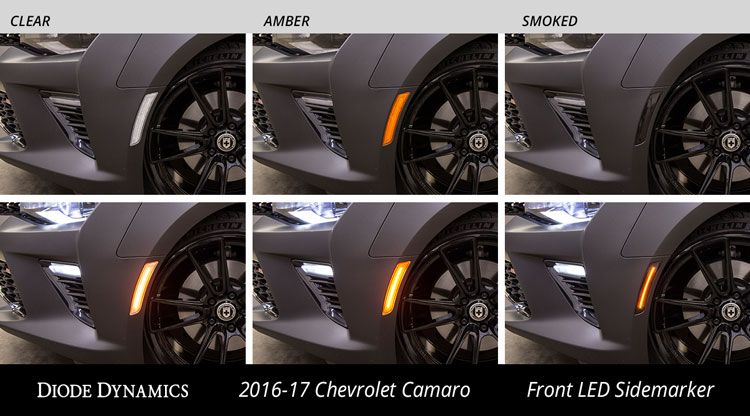 DIODE DYNAMICS | Chevrolet Camaro 2016-2024 LED Sidemarkers (Set)