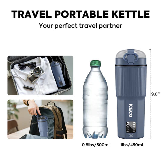 ICECO | Portable Electric Kettle 12V/24V for Car Use