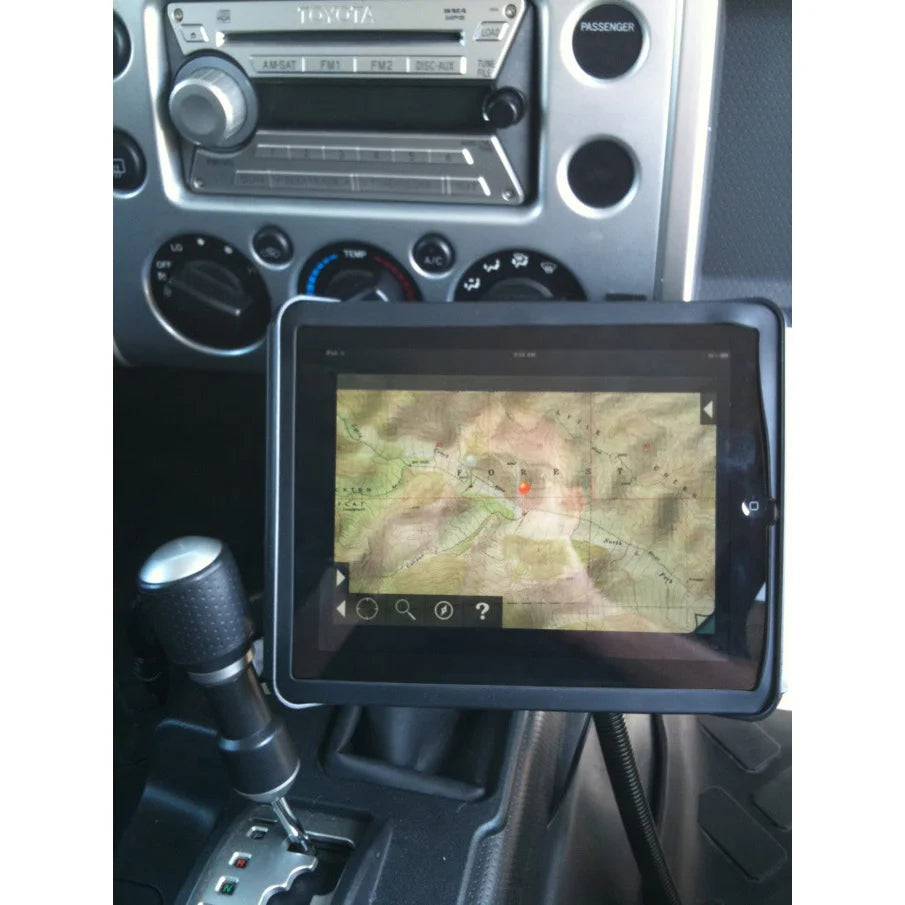 RAM MOUNTS | RAM Tab-Tite with RAM Pod I Vehicle Mount for iPad Gen 1-4 + More