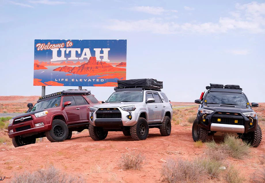 CALI RAISED | 4Runner 5th Gen (2010-2024) Low Profile LED Ditch Light Kit (CR2493)