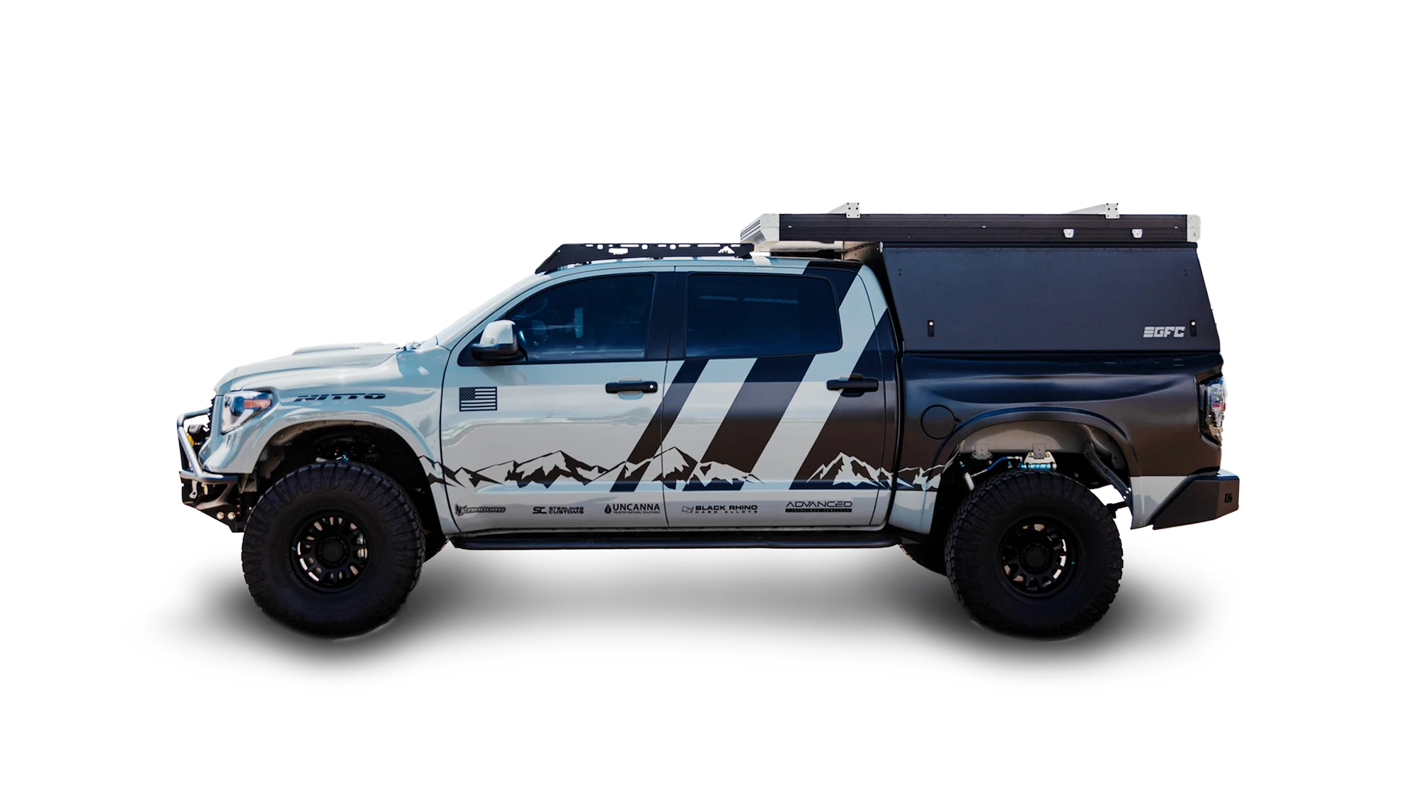 C4 FABRICATION | Tundra 2nd Gen The Bear Paw Camper Roof Rack