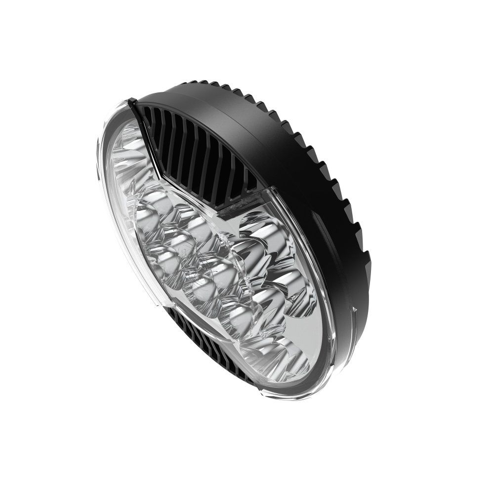 KC HILITES | SlimLite 8" LED Light Shield Clear (5207)