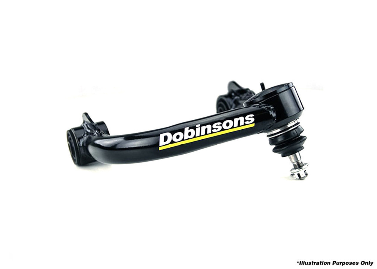 DOBINSONS | Tacoma 3rd & 2nd Gen & Fortuner 2005-2023 Front Upper Control Arms Pair Tubular Steel Series With Balljoints Pressed (UCAK-003K)