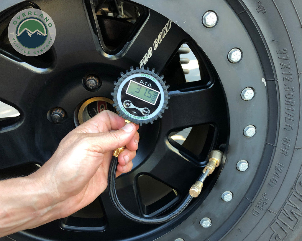 UP DOWN AIR | EGOI System 5.6 CFM, Digital Tire Deflator and 53 Piece Tire Repair Kit - Combo Kit (55-1003)