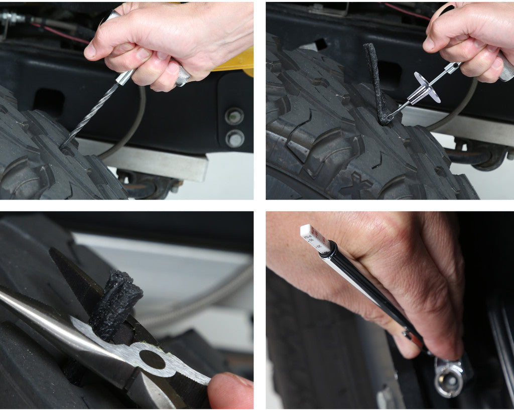 UP DOWN AIR | EGOI System 5.6 CFM, Digital Tire Deflator and 53 Piece Tire Repair Kit - Combo Kit (55-1003)