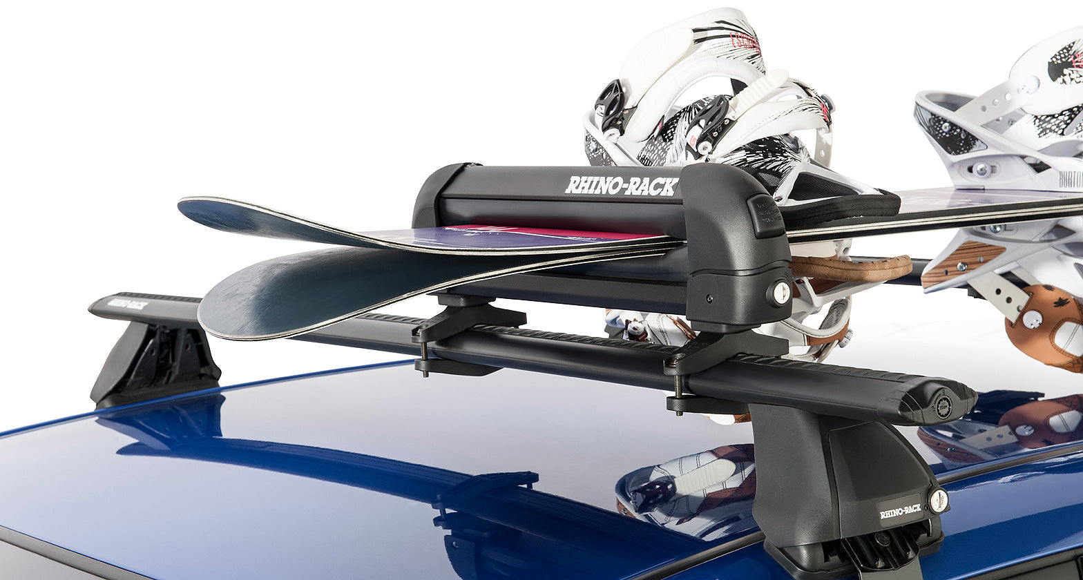 RHINO RACK | Ski and Snowboard Carrier - 3 skis or 2 snowboards (573)