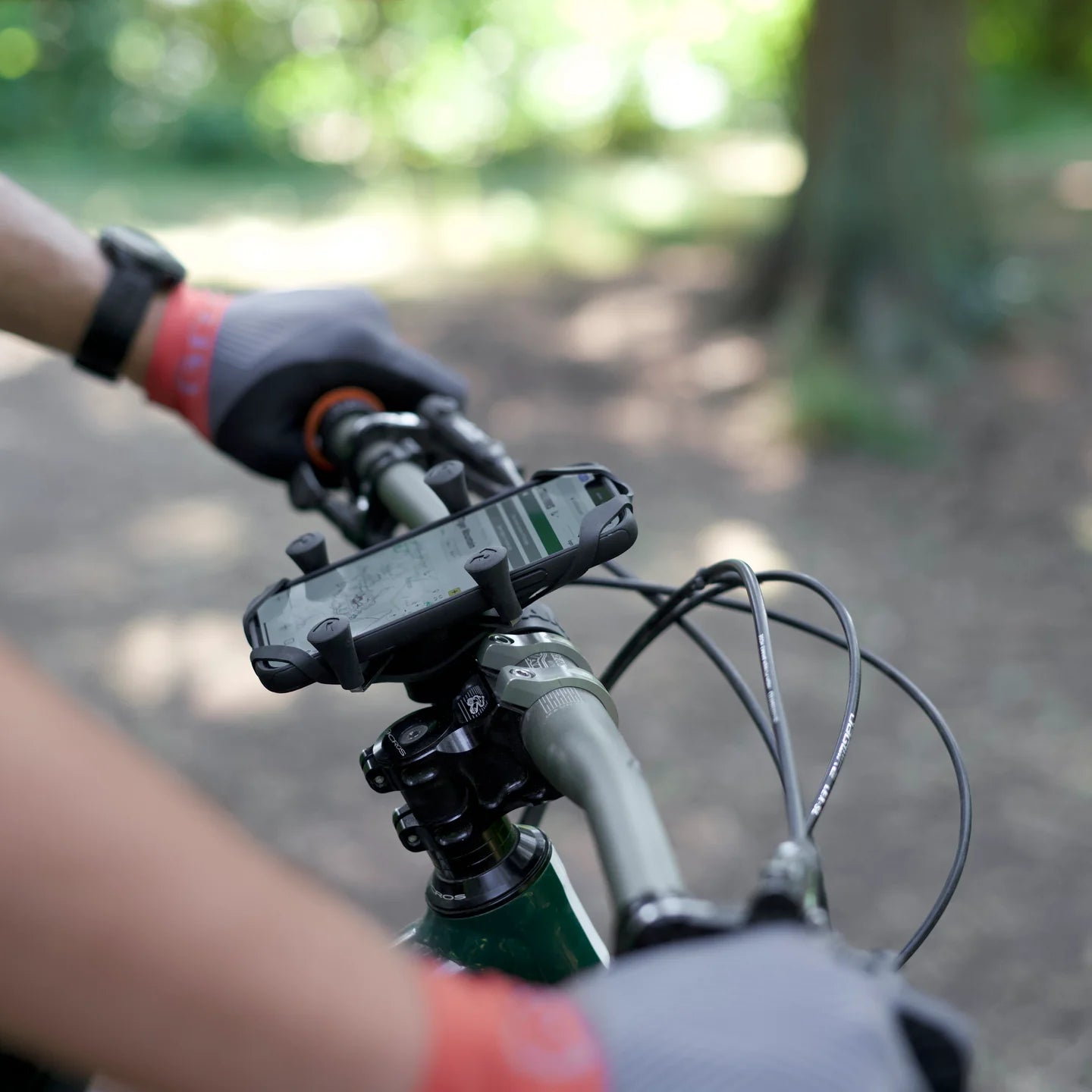 RAM MOUNTS | RAM X-Grip Phone Mount with RAM Tough-Strap Handlebar Base