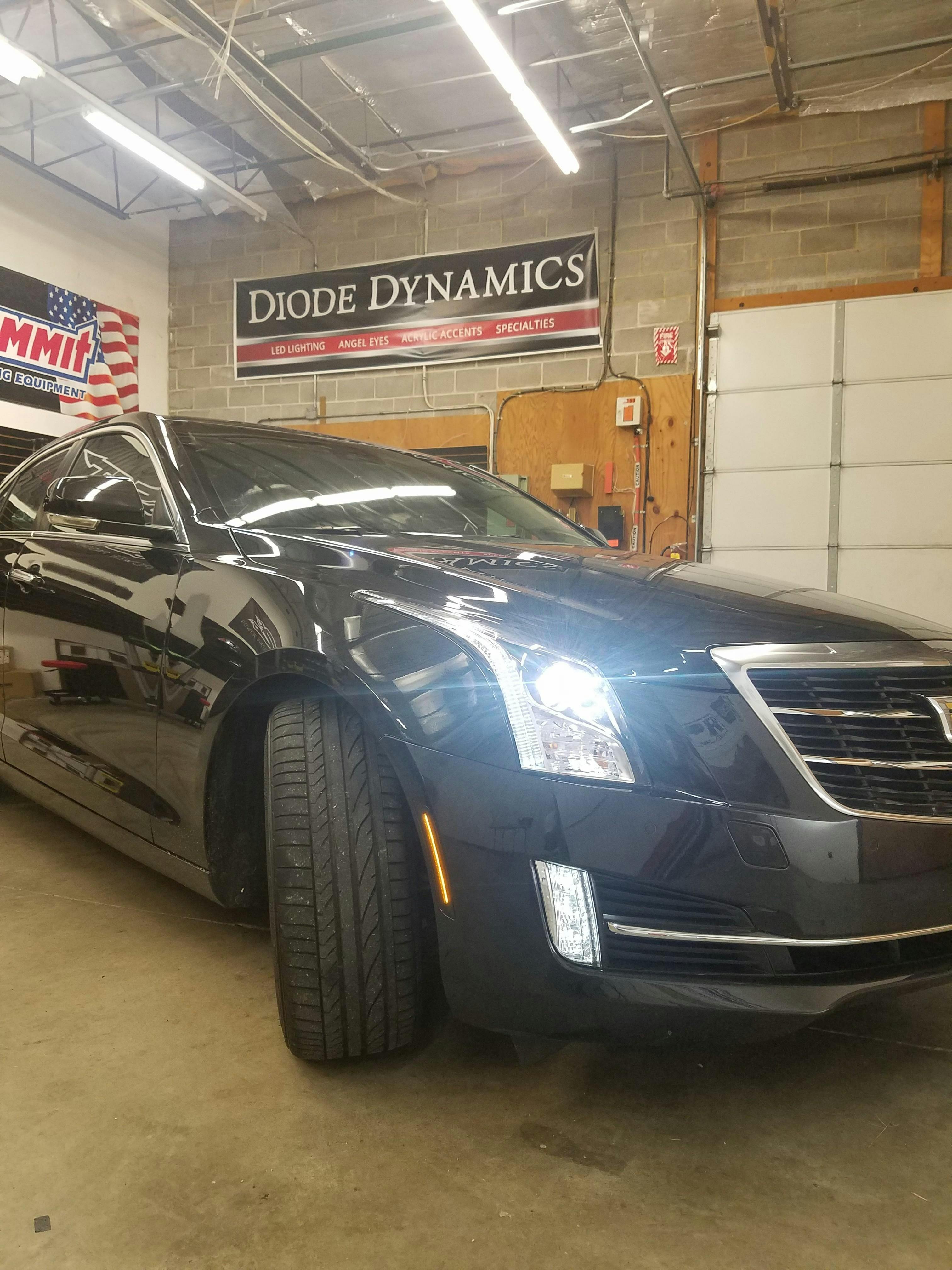 DIODE DYNAMICS | LED Sidemarkers for 2015-2019 Cadillac ATS (non V) (Pair)