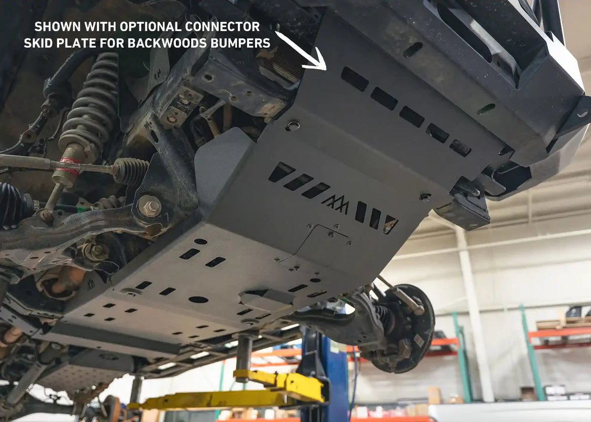 BACKWOODS ADVENTURE MODS | Tacoma 3rd & 2nd Gen (2005-2023) Full Aluminum Skid Plate System (BWTT3A-8710)
