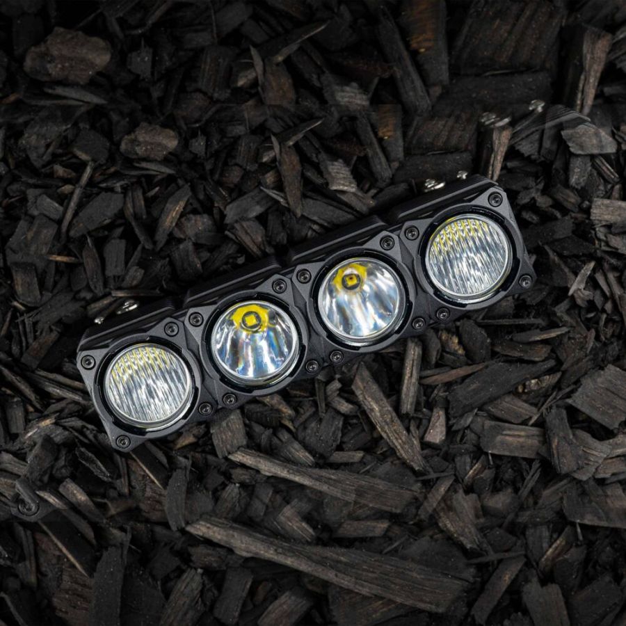 KC HILITES | FLEX ERA LED Light Bar - Bezel Kit for 10" Segments - Gloss Black (30581)