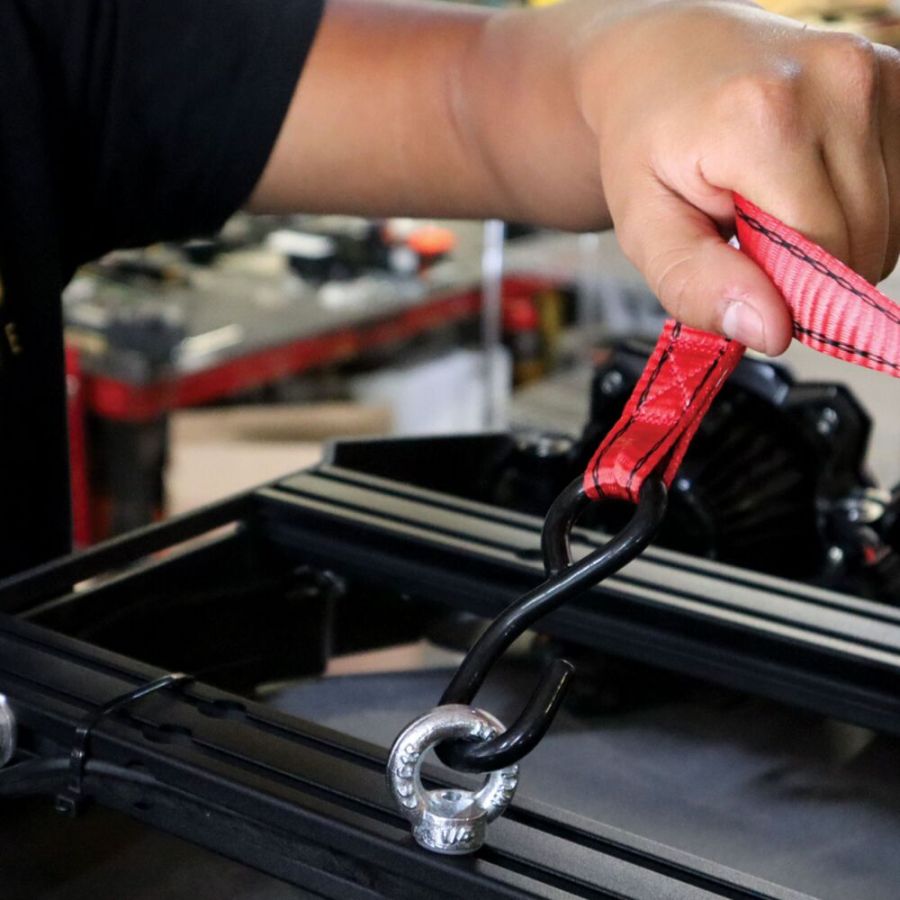 KC HILITES | KC Eye Nut Kit for KC M-RACKS Roof Racks (92001)