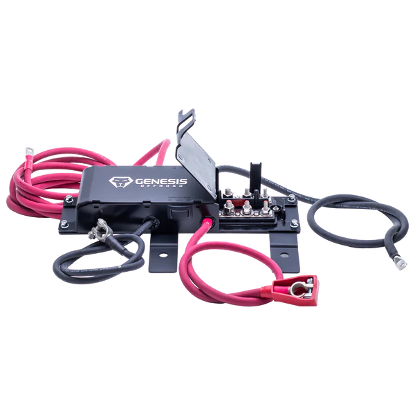 GENESIS OFFROAD | 392 & Diesel Wrangler Dual Battery System - Under Seat (222-JLDG3-UNDERSEAT)