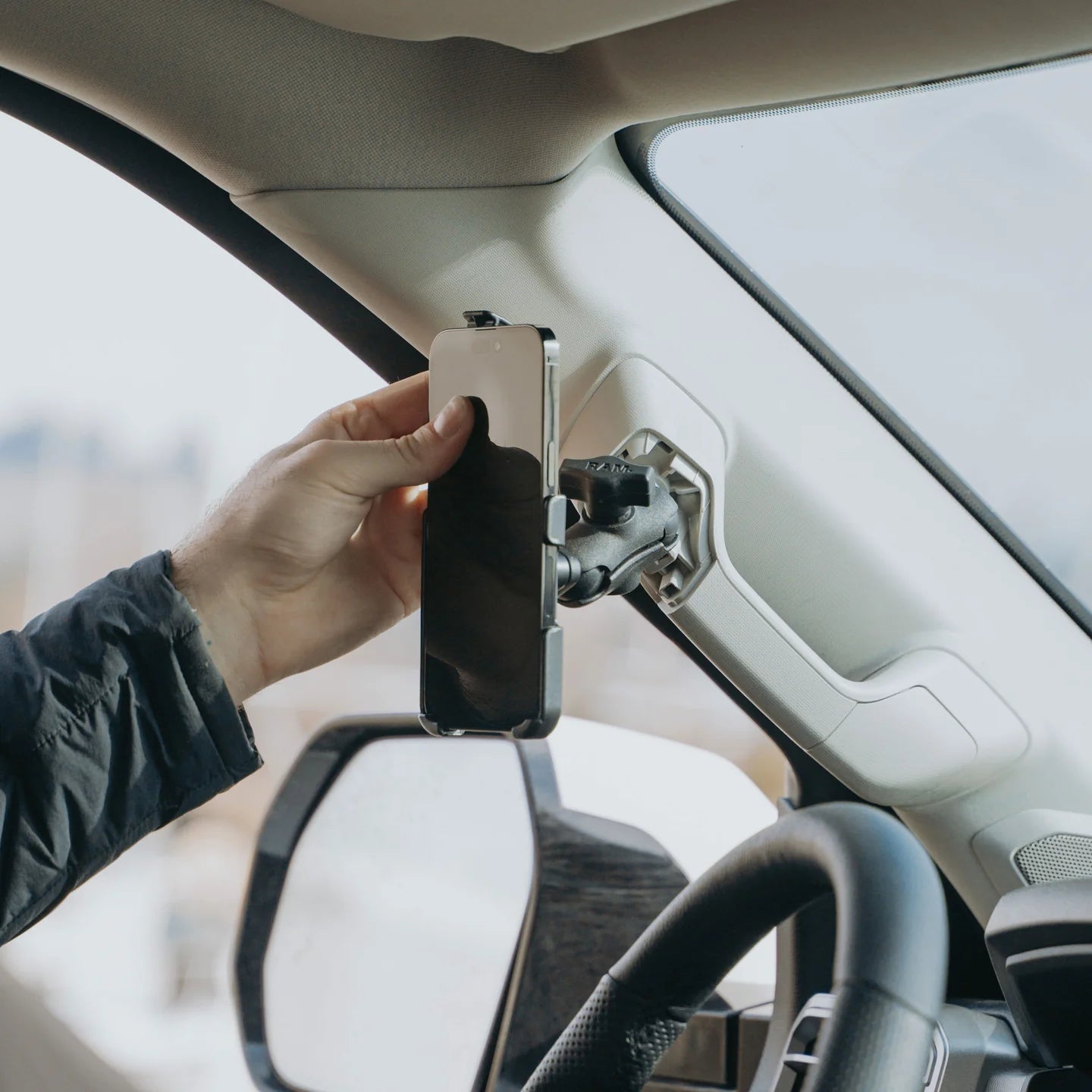 RAM MOUNTS | RAM Holder for iPhone 14 Plus/Pro Max, 15 Plus & 16 Plus with Ball