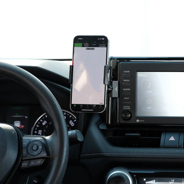 OFFROAM | Toyota RAV4 2019-2024 with 7-in. or 8-in. Toyota Audio Multimedia Phone Mount (EE20051)