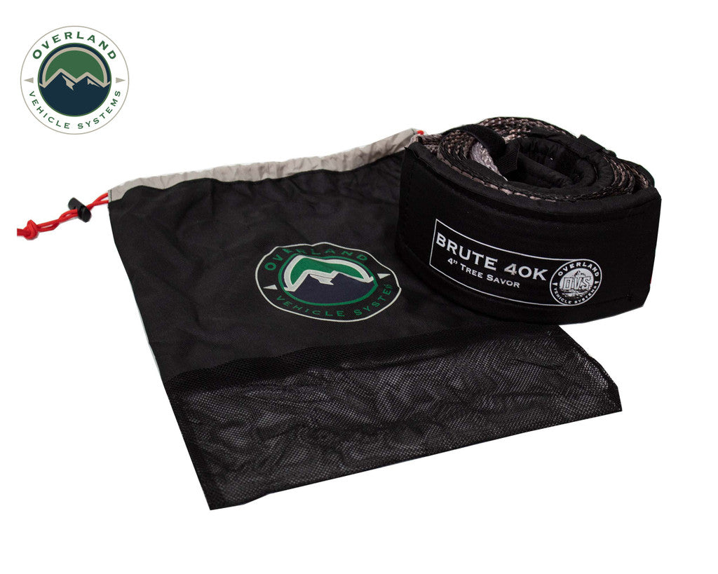 OVERLAND VEHICLE SYSTEMS | R.D.L Recovery Distribution Link, 4" X 8' Tree Savers (2), 5/8" Soft Shackles (3), and 30,000 Tow Strap Combo Kit (19-5079)