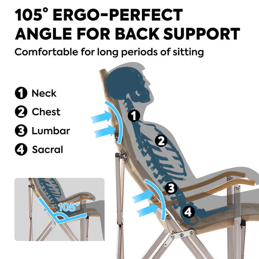 ICECO | Hi1600 High-back Camping Chair