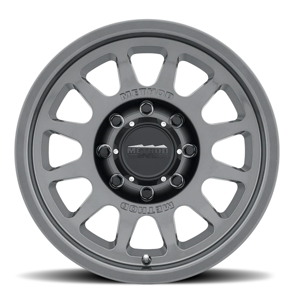 METHOD RACE WHEELS | 703 Gloss Titanium Bead Grip Single Wheel (MR70368060800)