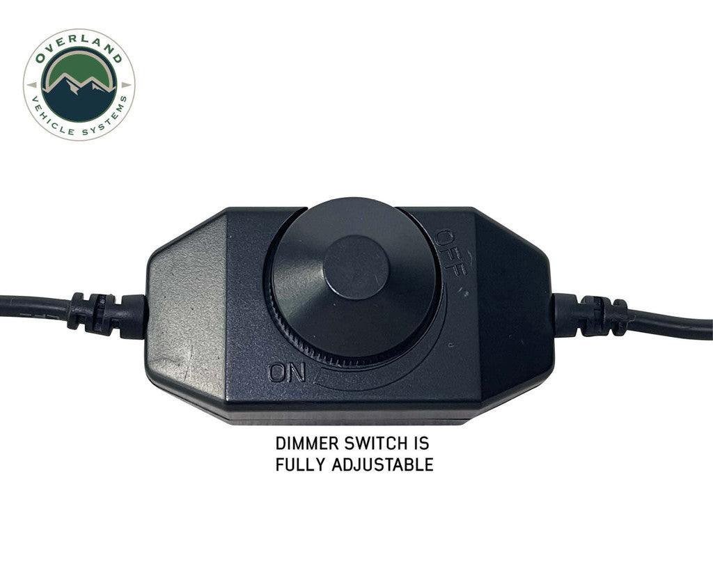 OVERLAND VEHICLE SYSTEMS | Roof Top Tent and Awning Flexible 47" LED Light with Dimmer and Adaptor (18009908)
