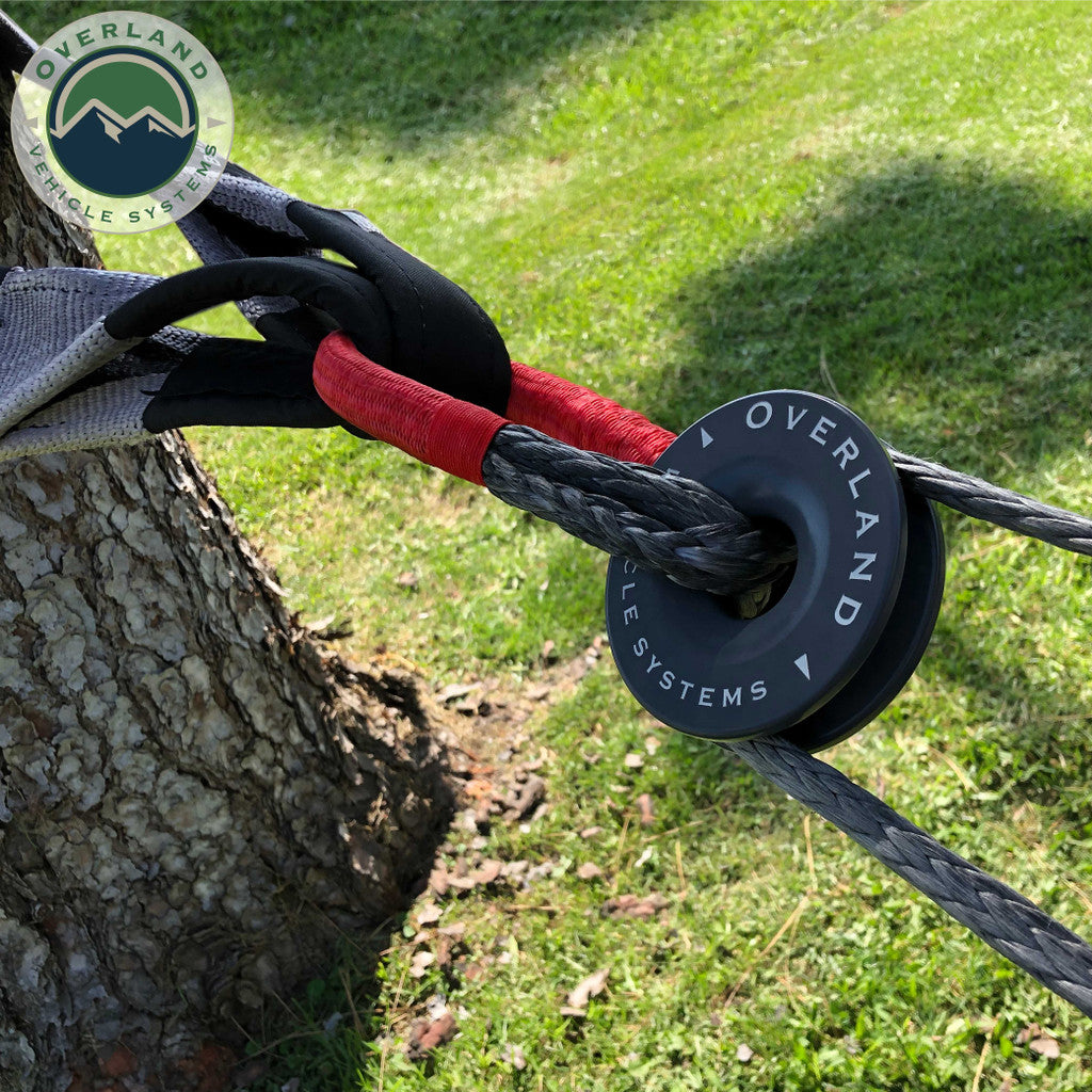 OVERLAND VEHICLE SYSTEMS | Soft Shackle 7/16" 41,000 lb. With Loop & Abrasive Sleeve - 23" With Storage Bag (19129903)