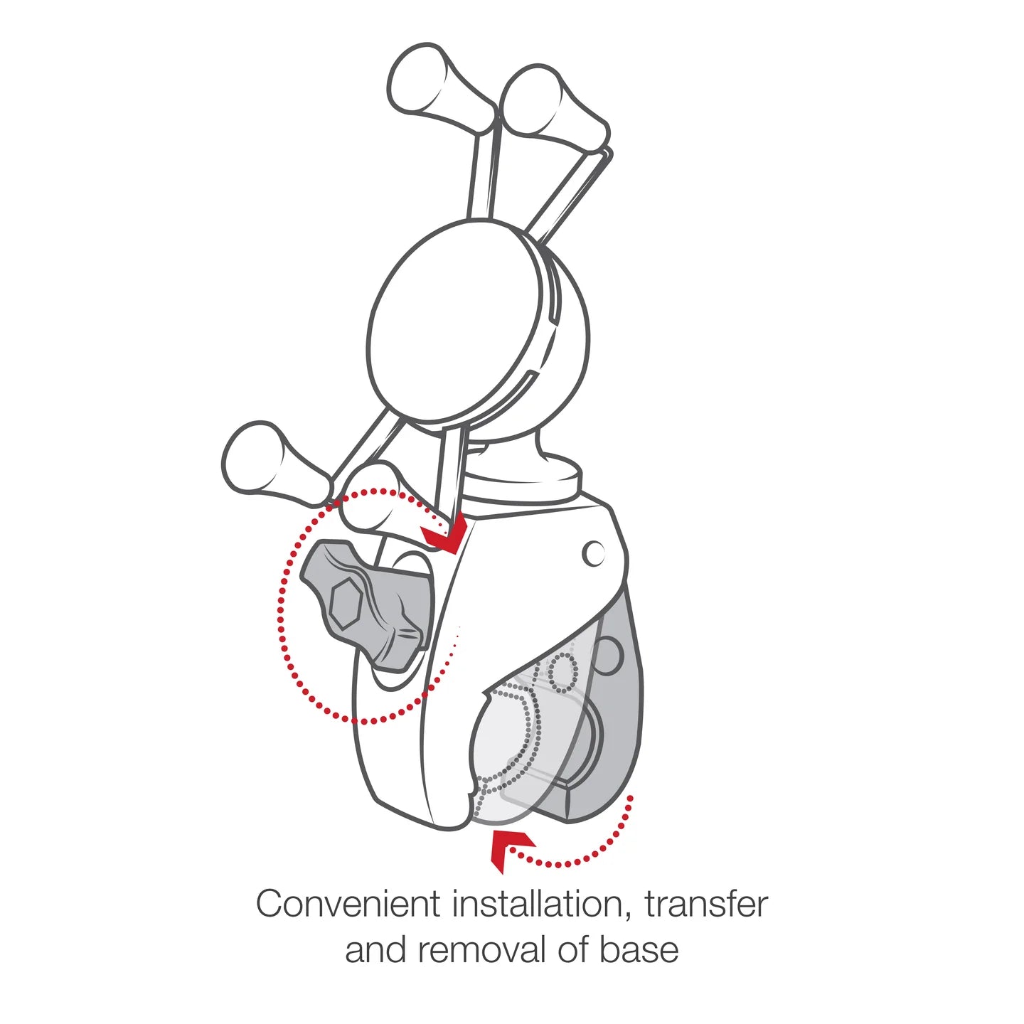 RAM MOUNTS | RAM X-Grip Phone Mount with RAM Snap-Link Tough-Claw