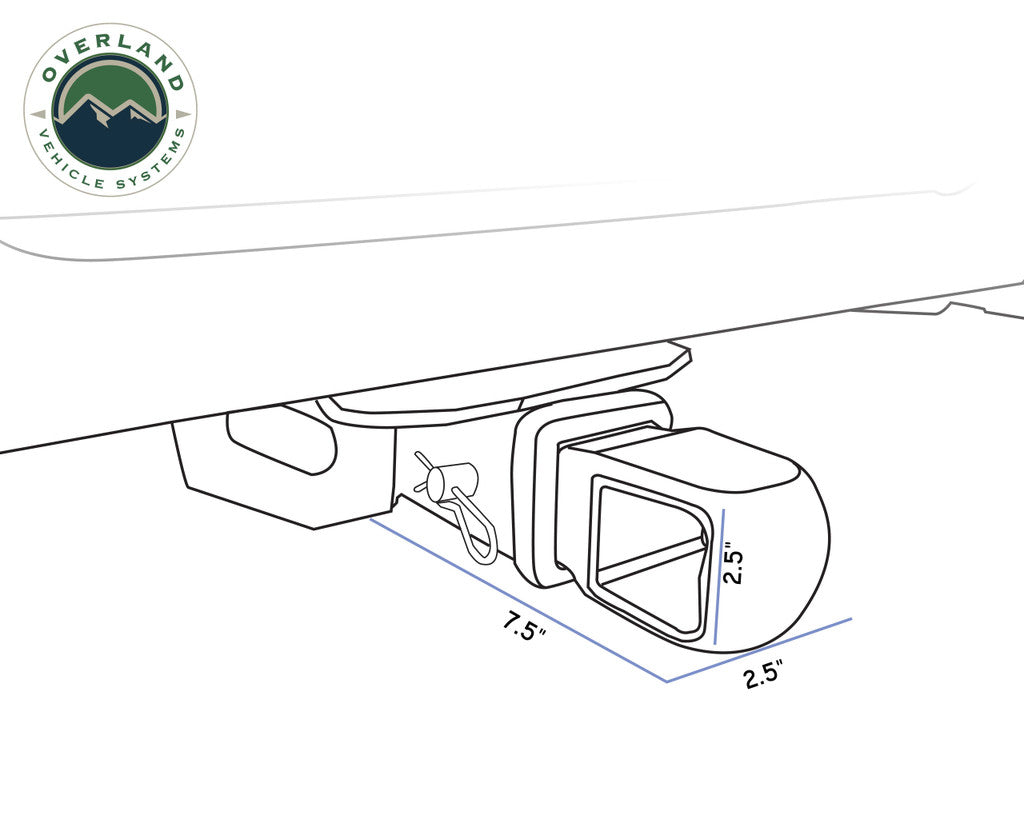 OVERLAND VEHICLE SYSTEMS | Aluminum Receiver Mount (19109902)