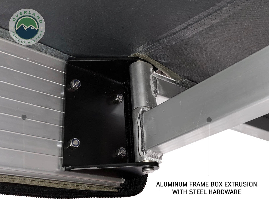 OVERLAND VEHICLE SYSTEMS | Nomadic LT 270 Awning & Wall 1, 2, & Mounting Brackets Passenger Side (19589907)