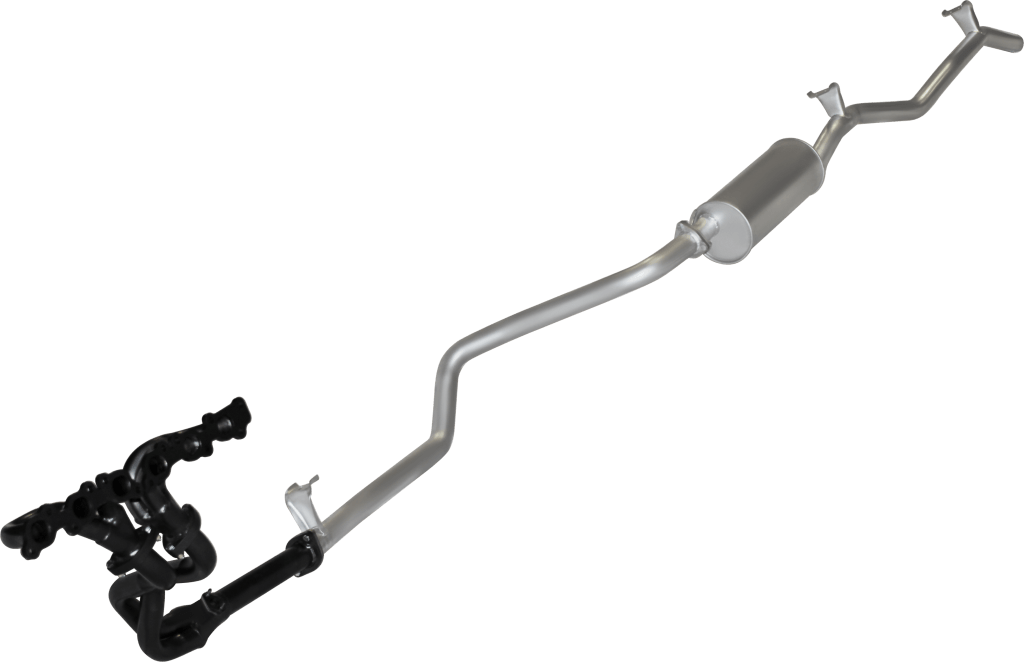 MANTA EXHAUSTS | FZJ75 & FZJ78 4.5L With Headers, Aluminised Steel System (MKTY0063)